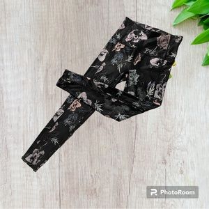Athletic works flower leggings NWT